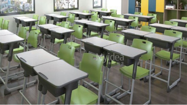 可升降調節課桌椅-中小學(xué)生單人課桌