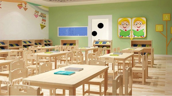 幼兒園早教輔導班培訓桌椅